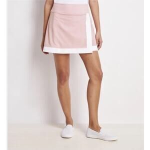 Vineyard Vines Colorblock Performance Skort - S Pink Preppy Tennis Pickleball